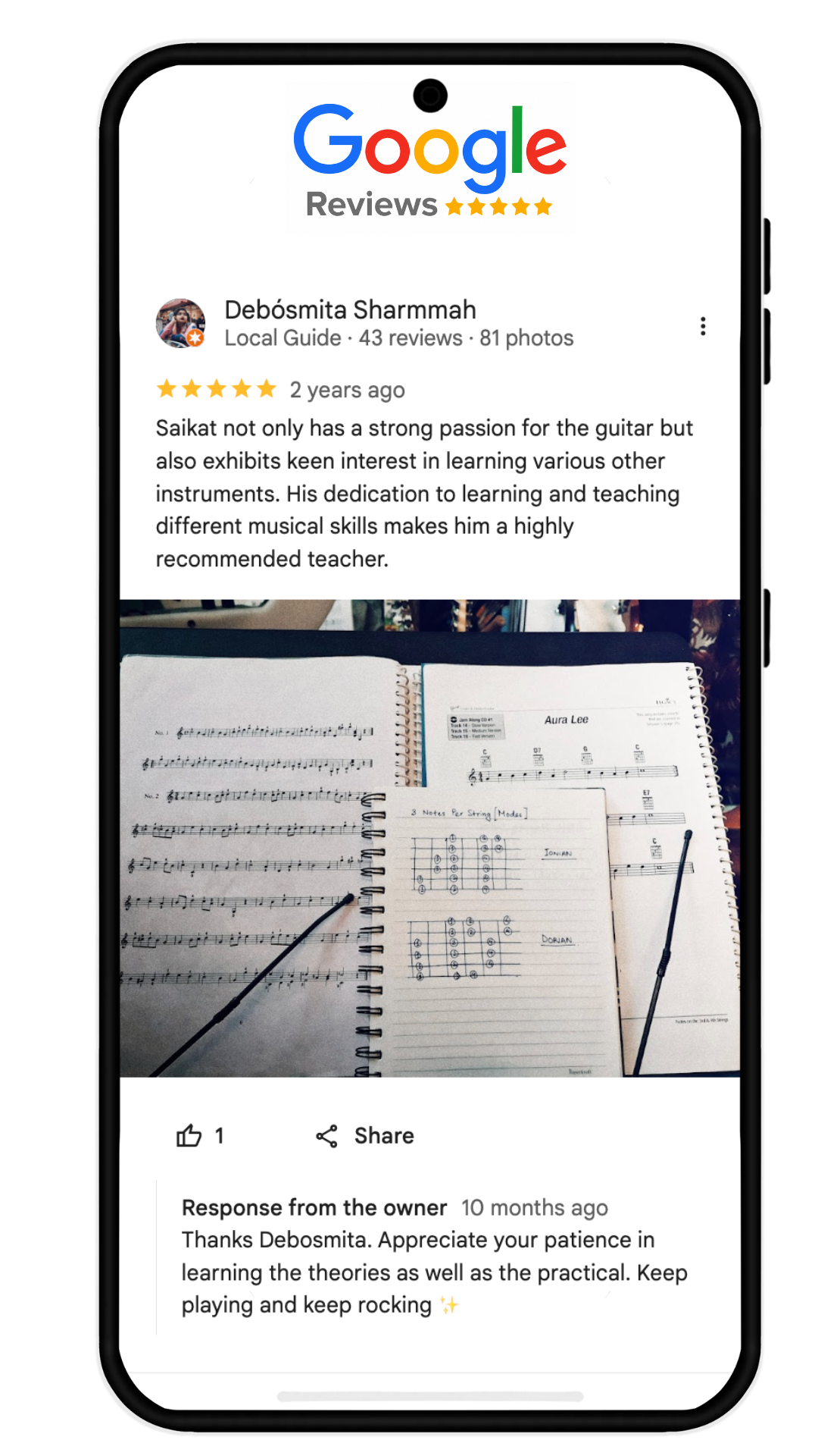 Google Review 1