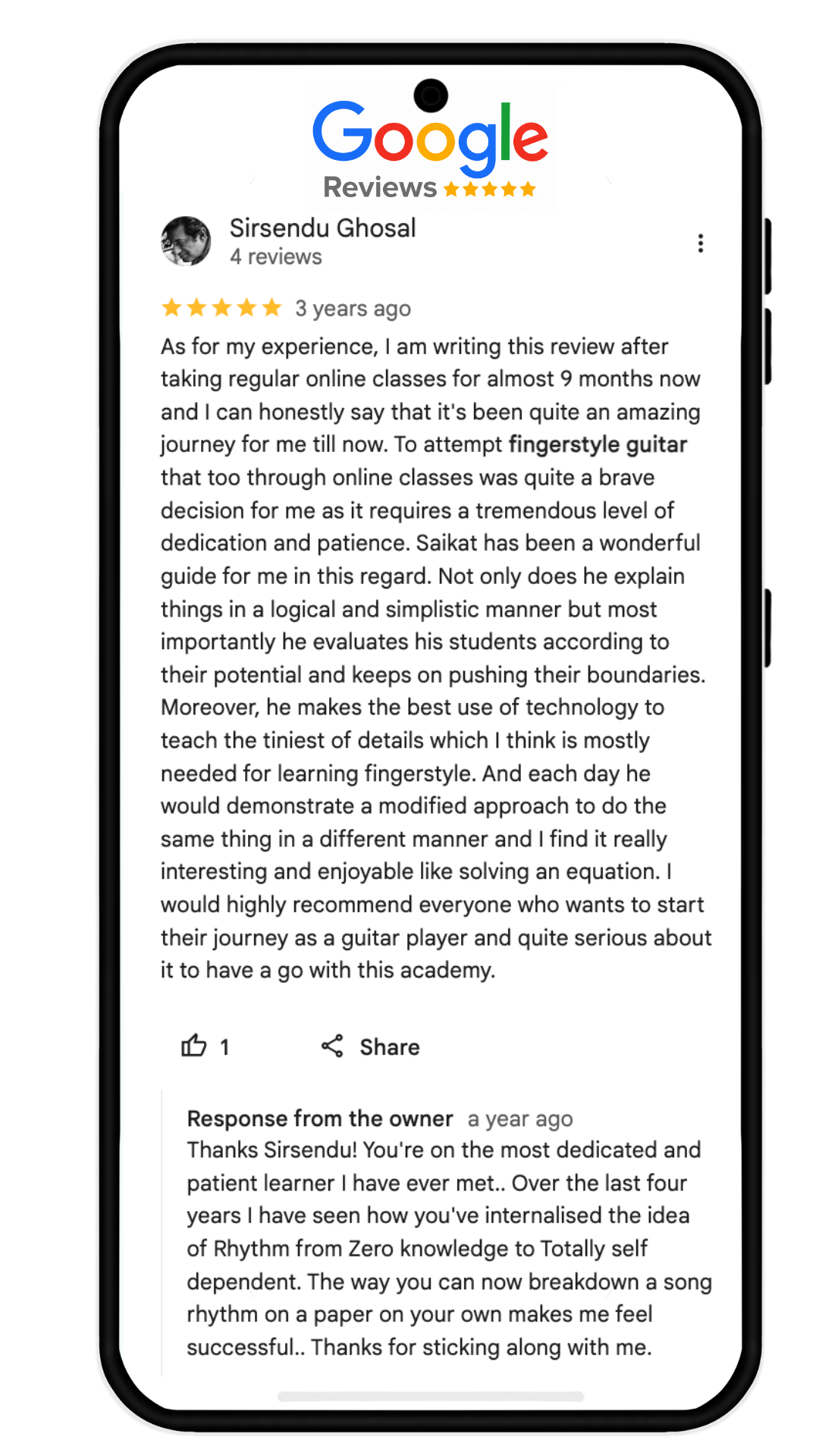 Google Review 10